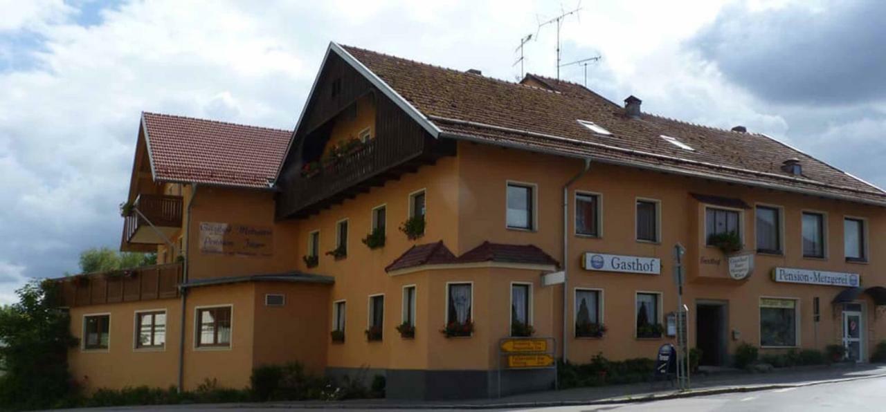 Gasthof-Pension-Metzgerei Jaeger Michelsneukirchen Kültér fotó
